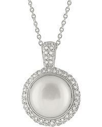 Splendid - Silver 11-11.5mm Freshwater Pearl Necklace - Lyst