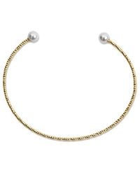 Argento Vivo - Pearl Cuff Bracelet - Lyst