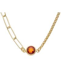 Meshmerise - 18K Over 1.00 Ct. Tw. Topaz Necklace - Lyst