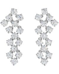 Sabrina Designs Lab Grown Diamonds - 14K 2.86 Ct. Tw. Lab-Grown Diamond Chandelier Earring - Lyst
