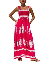 LEON GORI - Sleeveless Maxi Dress - Lyst