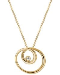 Diamond Select Cuts - 14k Diamond Pendant Necklace 0.03 Ct. - Lyst