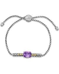 Samuel B. - 18K 3.00 Ct. Tw. Amethyst Bracelet - Lyst
