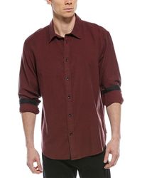 Rag & Bone - Finch Zig Zag Dobby Shirt - Lyst