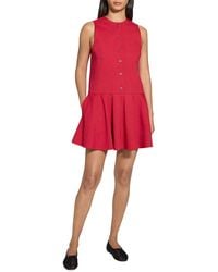 Theory - Button Down Shirt Dress - Lyst