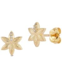 Reiss - 14K 0.06 Ct. Tw. Diamond Earrings - Lyst