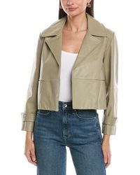 Marella - Fiorina Leather Jacket - Lyst