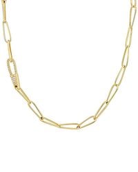 Rina Limor - 14K 0.29 Ct. Tw. Diamond Link Necklace - Lyst