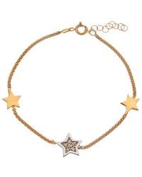 Meshmerise - 18K Over 0.06 Ct. Tw. Diamond Bracelet - Lyst