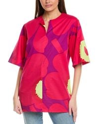 Marimekko - Riite Unikko Top - Lyst