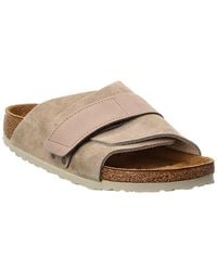 Birkenstock - Kyoto Suede Sandal - Lyst