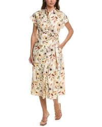 Gracia - Flower Print Cross Body Dress - Lyst