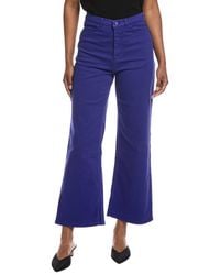 LAPOINTE - Twill High-Waist Pant - Lyst