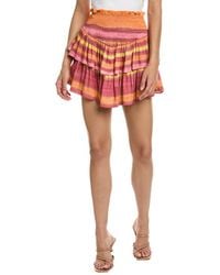 Chaser Brand - Tiered Mini Skirt - Lyst