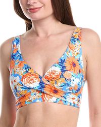 Sea Level - Rio Cross Front Multifit Bra Top - Lyst