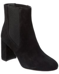 Stuart Weitzman - Celina 75 Suede Chelsea Bootie - Lyst