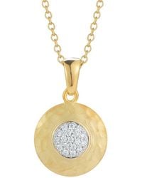 Reiss - 14K 0.12 Ct. Tw. Diamond Necklace - Lyst
