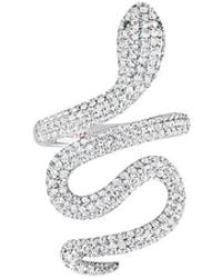 Suzy Levian CZ Jewelry - Suzy Levian Cz Wild Snake Ring - Lyst