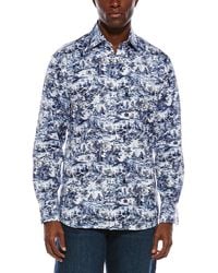 Eterna - Premium Printed Twill Modern Fit Shirt - Lyst