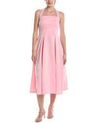 HL Affair - Sleeveless Midi Dress - Lyst