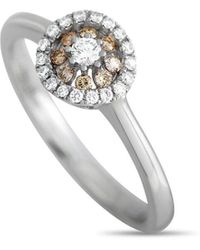 Piero Milano - 18K 0.28 Ct. Tw. Diamond Ring (Authentic Pre-Owned) - Lyst