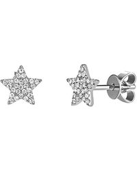 Sabrina Designs - 14K 0.20 Ct. Tw. Diamond Star Studs - Lyst