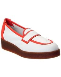 Arche - Comael Leather Platform Loafer - Lyst