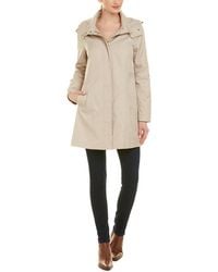 Cole Haan Raincoat - Natural