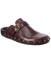 Isabel Marant - Mirvin Leather Clog - Lyst