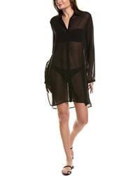 Carmen Marc Valvo - Cover-up Shirt - Lyst