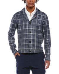 Isaia - Portofino Wool, Silk & Linen-Blend Jacket - Lyst
