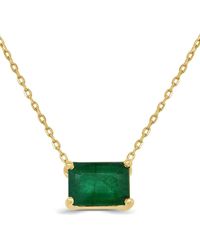 Sabrina Designs - 14k 0.87 Ct. Tw. Emerald Necklace - Lyst