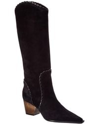 Alexandre Birman - Victoria Saddle 60 Suede Knee-High Boot - Lyst