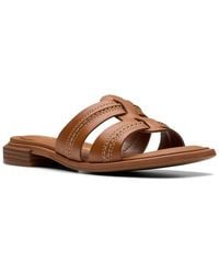 Clarks - Ariany Mule Leather Sandal - Lyst