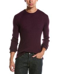 RAFFI - Raglan Wool-Blend Crewneck Sweater - Lyst