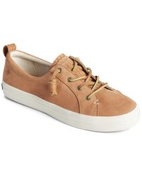 sperry leather sneakers