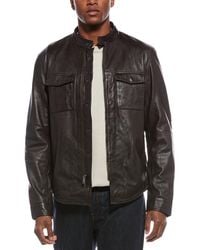 John Varvatos - Steve Suede Jacket - Lyst