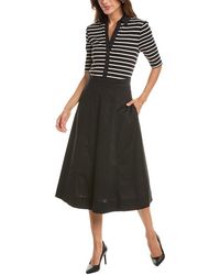 DKNY - A-Line Shirt Dress - Lyst