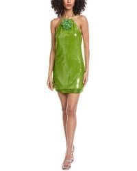 Toccin - Micky Halter Tie Neck Shift Dress - Lyst