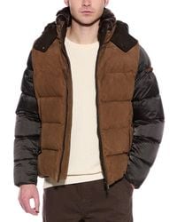 Moorer - Casciano Suede Down Jacket - Lyst