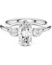 Amairah - 14K 1.25 Ct. Tw. Lab-Grown Diamond 3 Stone Ring - Lyst