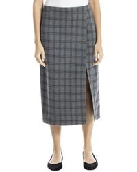 Max Studio - Faux Wrap Midi Skirt - Lyst