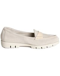 The Flexx - Loaf N Leather & Suede Loafer - Lyst