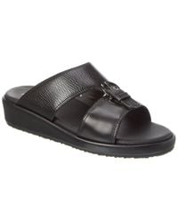 Ferragamo - Murray Leather Sandal - Lyst