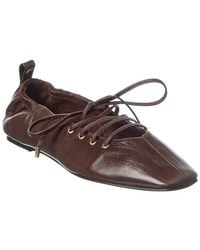 Rag & Bone - Sophia Leather Ballet Flat - Lyst