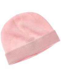 Brodie Cashmere - Blanket Stitch Cashmere Beanie - Lyst