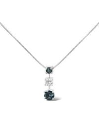 Haus of Brilliance - 14K 1.48 Ct. Tw. Diamond Pendant Necklace - Lyst