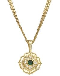 Rachel Reinhardt Jewelry - Cz Pendant Necklace - Lyst