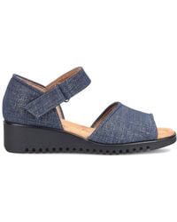 Comfortiva - Daniella Suede Sandal - Lyst
