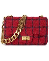 Tiffany & Fred Paris - Wool & Leather Crossbody - Lyst